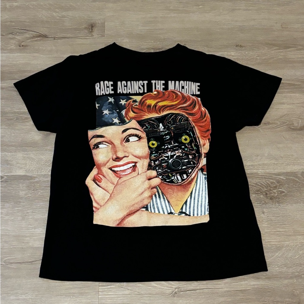 Rage Against The Machine 2022 Public Service Announcement Tour Graphic T-Shirt
